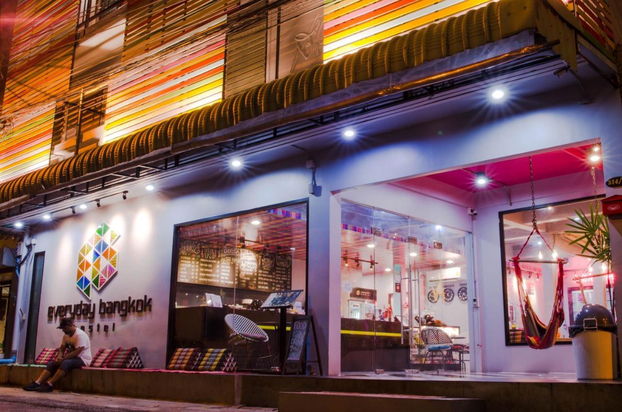 Everyday Bangkok Hostel @Khaosan Exterior foto